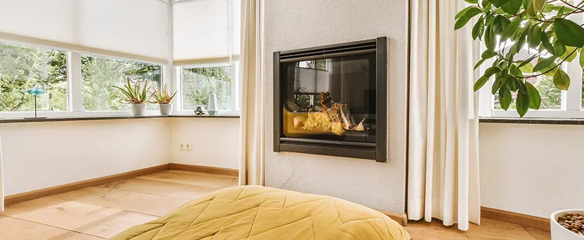 Residential Fireplace Ceramic Glass Installation in Auburn, WA