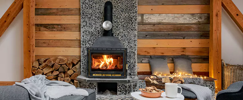 Thelin Hearth Products Direct Vent Gas Stove Fireplace Inspection in Auburn, Washington