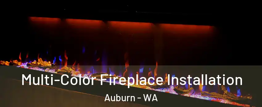  Multi-Color Fireplace Installation Auburn - WA
